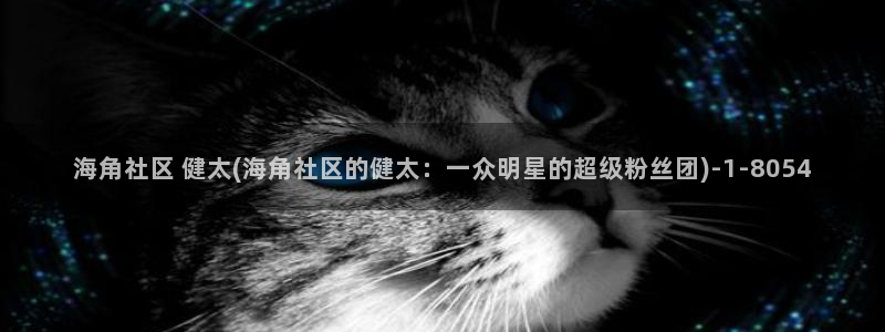 海角社区大事：海角社区 健太(海角社区的健太：一众明星的超级粉丝团)